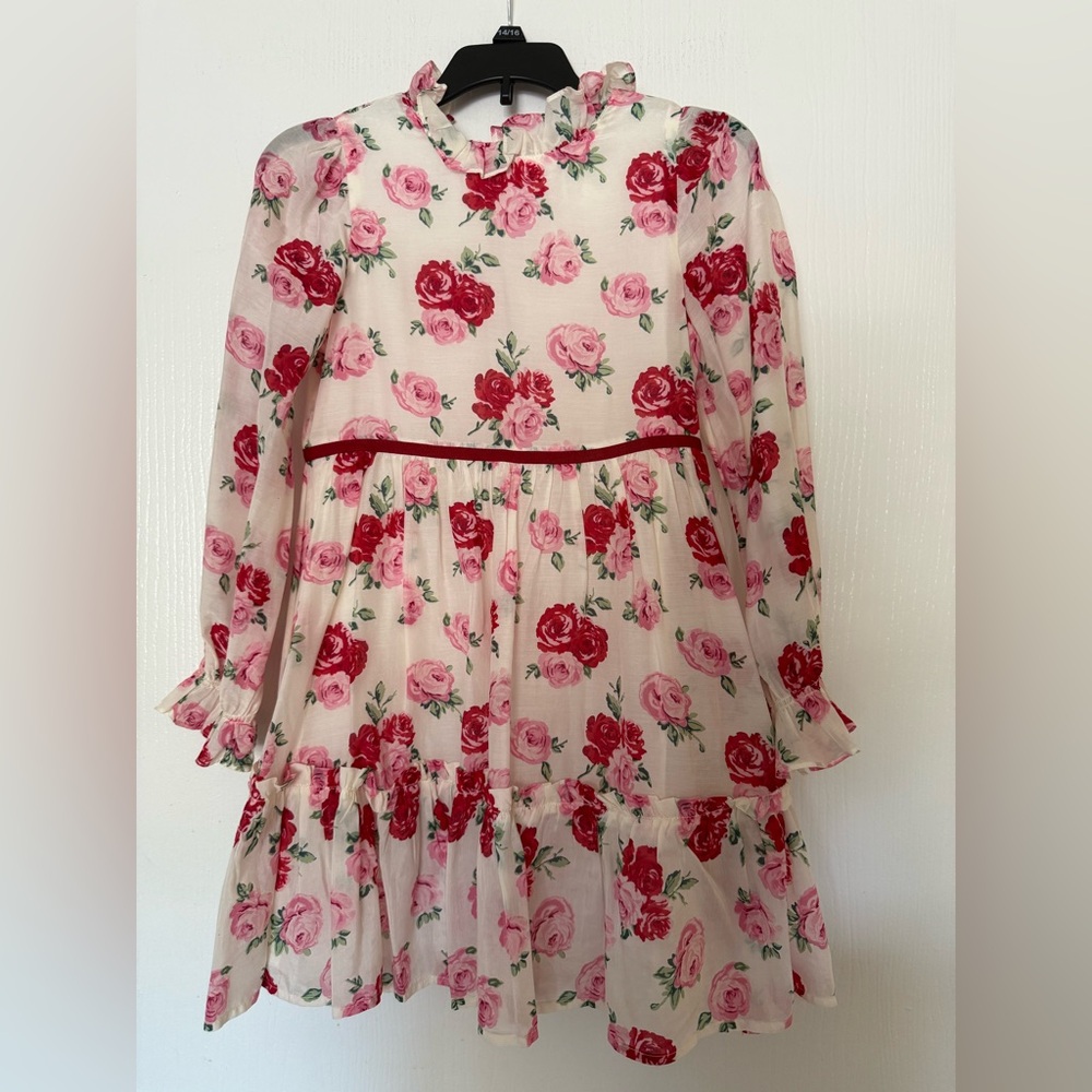 Janie and Jack Pink Floral Dress